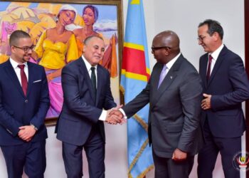 Coopération : l&rsquo;Ambassadeur  Bouzekri Rmili félicite le Premier Ministre Sama Lukonde pour sa participation à la TICAD8