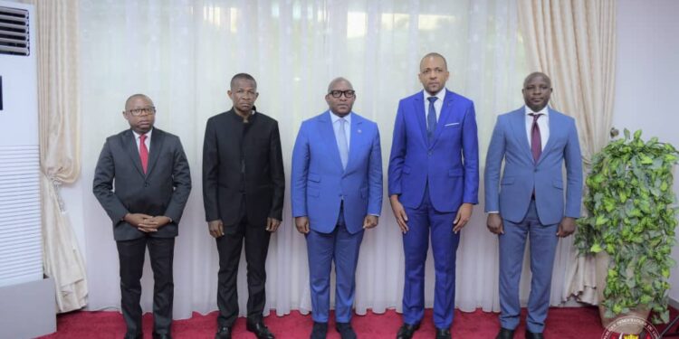 Primature: les assurances de Sama Lukonde à l&rsquo;autorité de régulation et de contrôle de la Couverture santé universelle