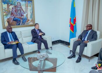 Paix et Sécurité : Sama Lukonde  éclaire la lanterne de Huang Xia