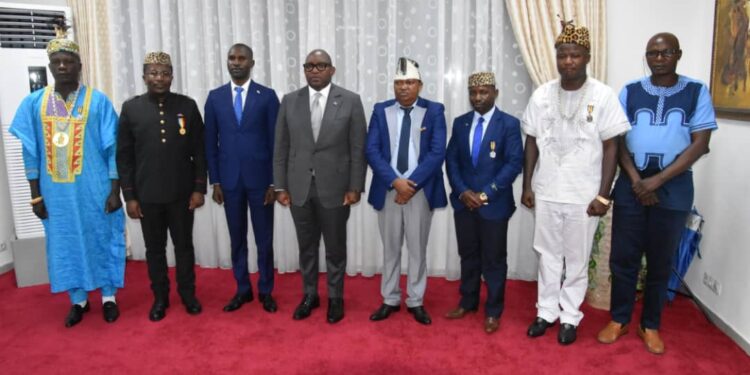 Paix et sécurité: une délégation des chefs coutumiers de l&rsquo;Ituri chez Sama Lukonde