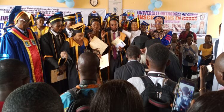 ESU: collation des grades académiques à l&rsquo;Université orthodoxe au Congo