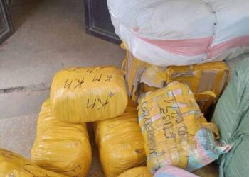 Kasaï central : 18 colis de chanvre trouvés dans une agence de transport aérien