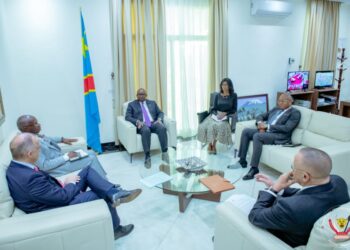 Collaboration Gouvernement – secteur privé :une délégation de la FEC chez Sama Lukonde