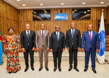 Élections 2023: Sama Lukonde rassure la CENI et invite la population à s&rsquo;enrôler massivement