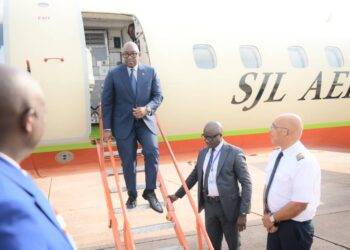 Primature : Jean-Michel Sama Lukonde  à Mbandaka pour la Conférence annuelle des gouverneurs de province 