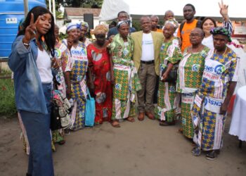 Kinshasa : La Fondation Humanité célèbre la noël au home des vieillards de Kabinda