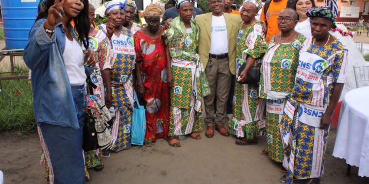 Kinshasa : La Fondation Humanité célèbre la noël au home des vieillards de Kabinda