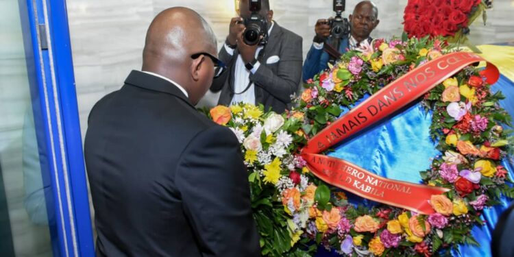 RDC : Sama Lukonde s&rsquo;incline devant la mémoire de Mzee LD Kabila