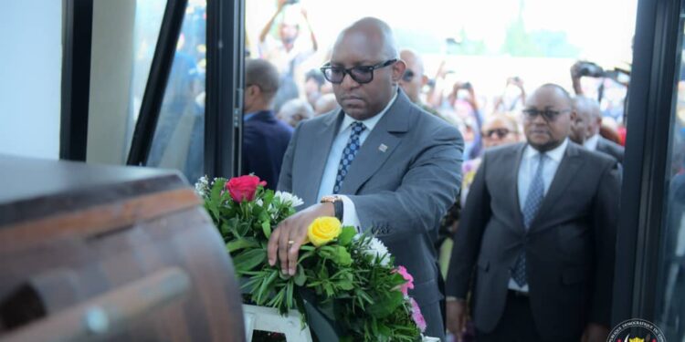 Kinshasa : Sama Lukonde salue le combat du héros national P.E Lumumba