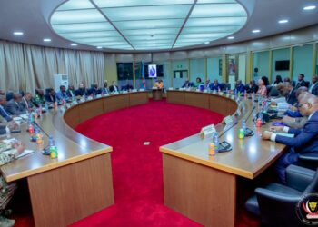 Arrivée du Pape en RDC : Sama Lukonde évalue le niveau d&rsquo;avancement des préparatifs avec les responsables des  commissions impliquées 