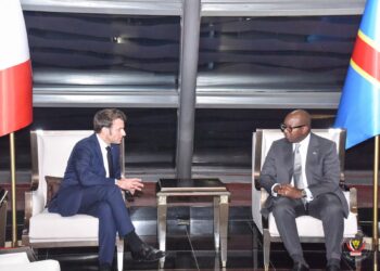 RDC : le Premier Ministre Jean-Michel Sama Lukonde accueille le Président français Emmanuel Macron à Kinshasa