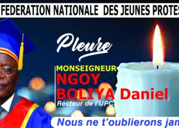 Société : la jeunesse protestante de la RDC pleure Mgr Daniel Ngoy Boliya