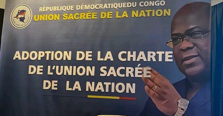 Politique/RDC :  la charte de l’Union sacrée de la nation signée