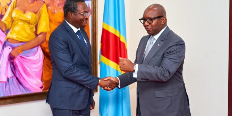 Kasaï central : John Kabeya parle sécurité et infrastructures à Jean-Michel Sama Lukonde