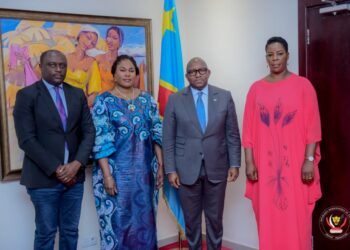 Sécurité et économie : Fifi Masuka et Ritha Bola chez Sama Lukonde