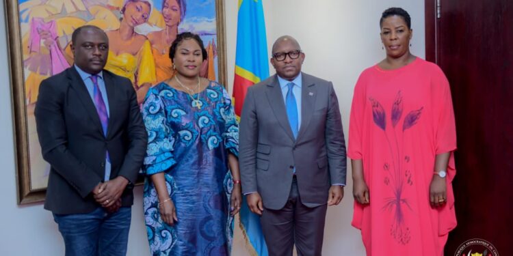 Sécurité et économie : Fifi Masuka et Ritha Bola chez Sama Lukonde