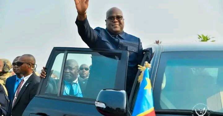 Kasaï central : Félix Tshisekedi lance les travaux de lutte anti-érosive à Kananga