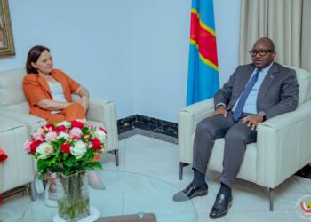 RDC – Belgique : coopération et développement au menu des échanges entre Sama Lukonde et Roxane de Birderling 