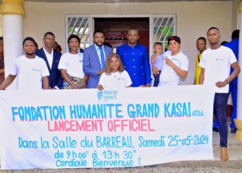 Grand Kasaï : lancement officiel de la Fondation Humanité à Kananga 