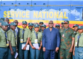 Haut-Katanga : Félix Tshisekedi inaugure les trains du Service national