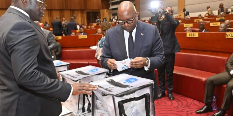 Sénat RDC : Jean-Michel Sama Lukonde élu Président 
