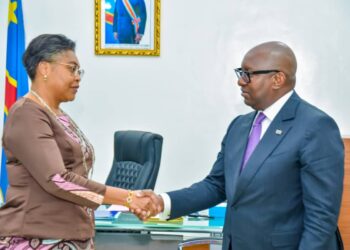 Gouvernement -Sénat: Judith SuminwaTuluka chez Jean-Michel Sama Lukonde 