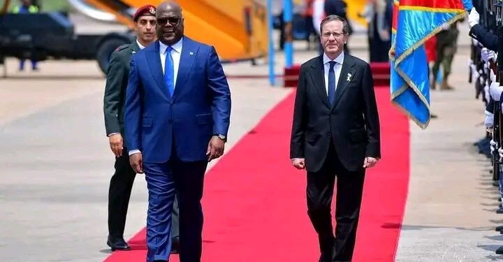 RDC–Israël : Félix Tshisekedi et Isaac Herzog scellent un nouveau partenariat stratégique à Kinshasa