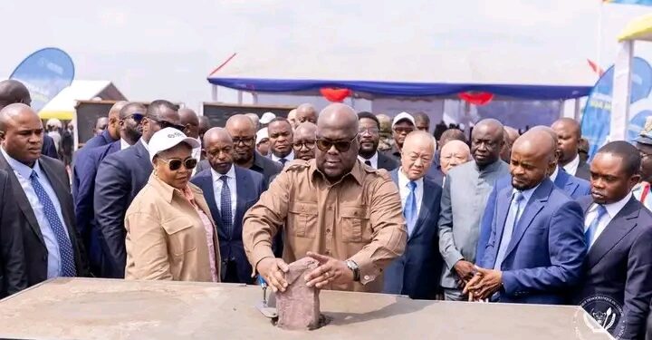 Kinshasa : Félix Tshisekedi donne le coup d’envoi de deux grands projets structurants