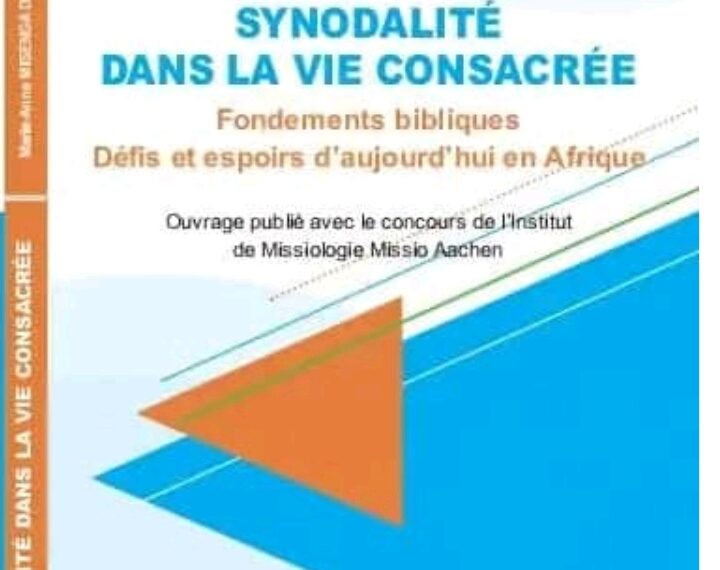 Vient de paraître…  « Synodalité dans la vie consacrée », de Marie- Anne Misenga